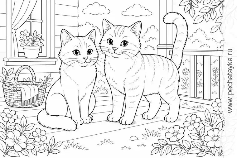 Обложка подтемы Коты и кошки
