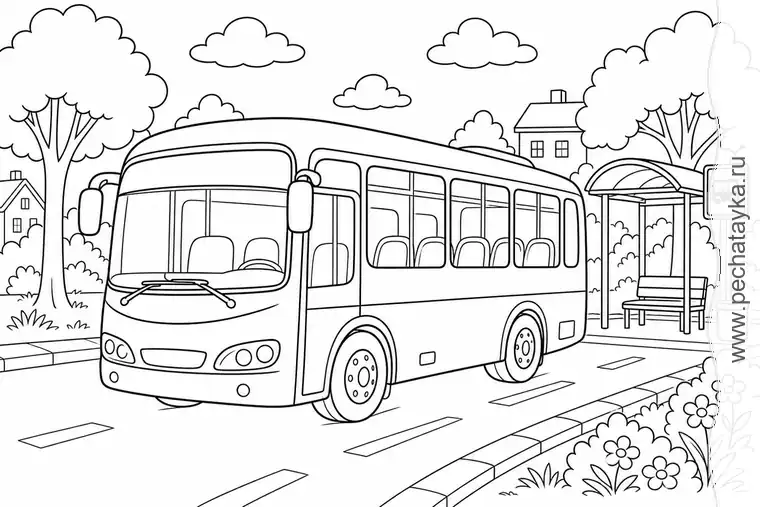 Обложка подтемы Автобус