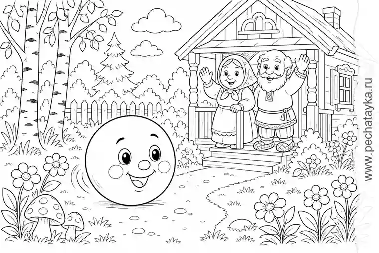 Обложка подтемы Колобок