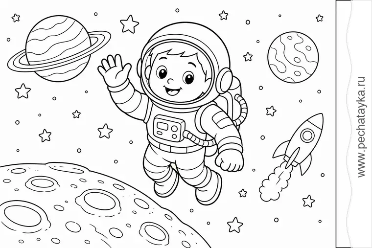 Обложка подтемы Космонавт